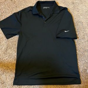 Nike Golf Polo Men’s Small Dri-Fit Black